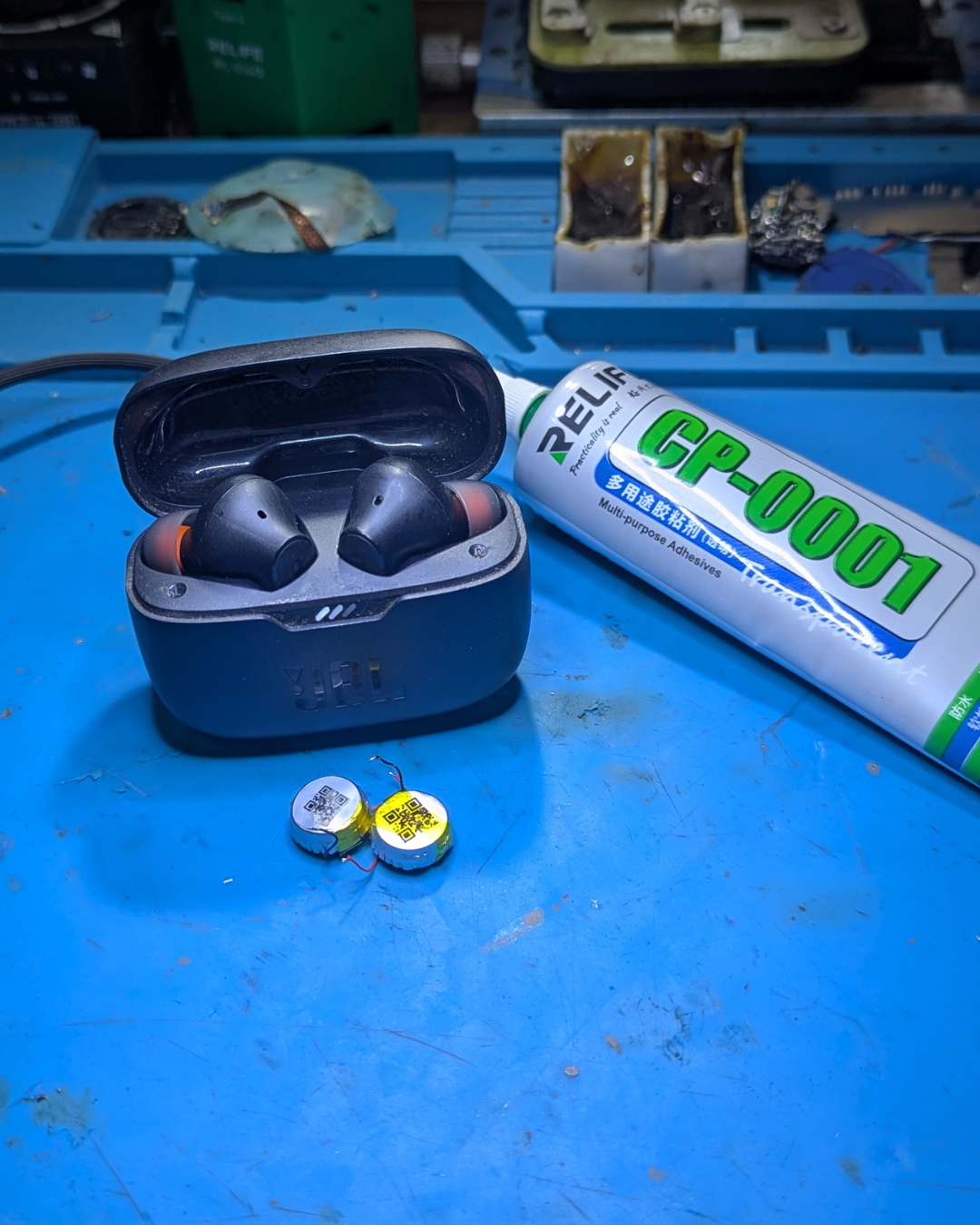 JBL Tune 235NC Earbuds Battery Replacement Fix Weak or Dead Batteries