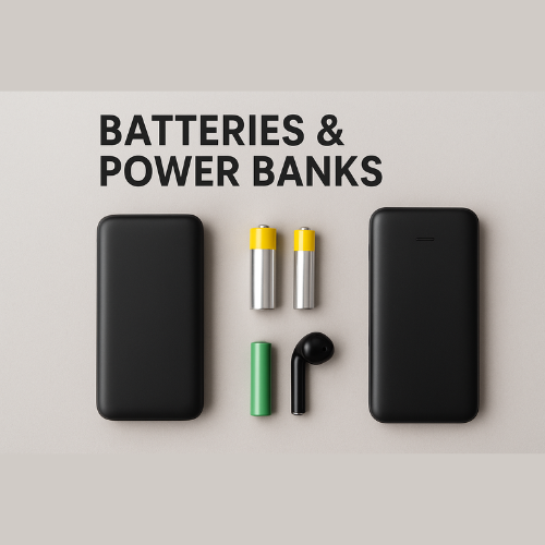 Batteries & Power Banks in Sri Lanka – Reliable Power for Every Device