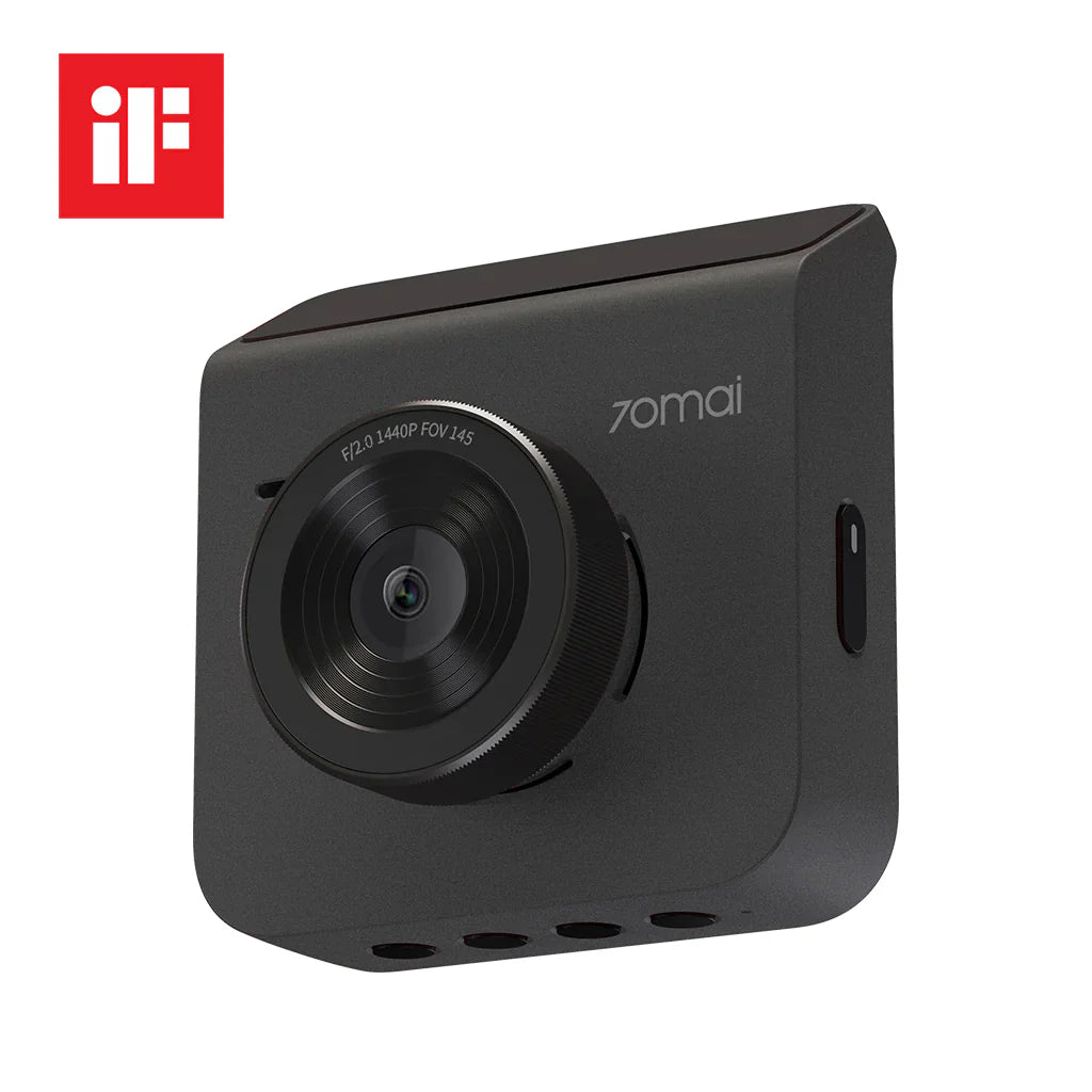 70mai Dash Cam A400 1440P Quad HD with 2-inch Screen Dual-channel Optional