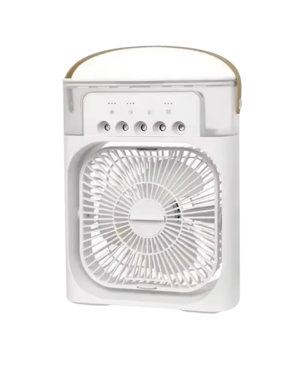 Mini Air Cooler LED Night Light Water Mist Fun 3 In 1 Air Humidifier