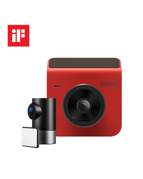 70mai Dash Cam A400 1440P Quad HD with 2-inch Screen Dual-channel Optional
