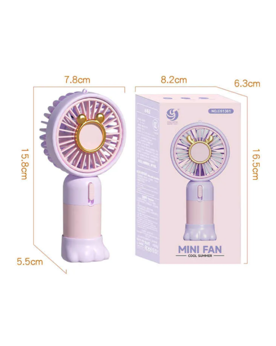 Kids Mini Fan Cool Summer