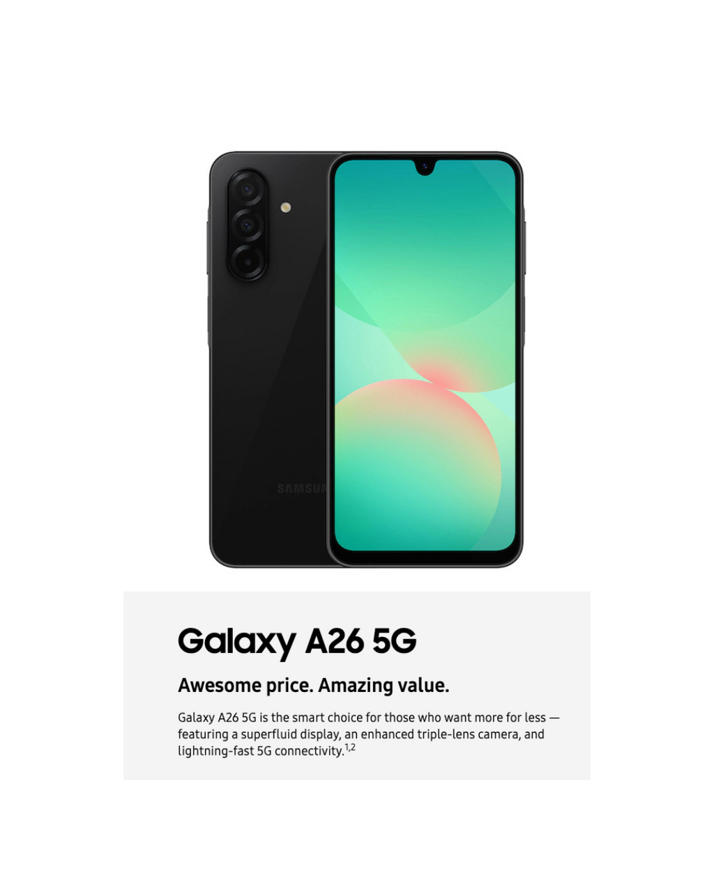 Samsung Galaxy A26 5G Unlocked SM-A266U