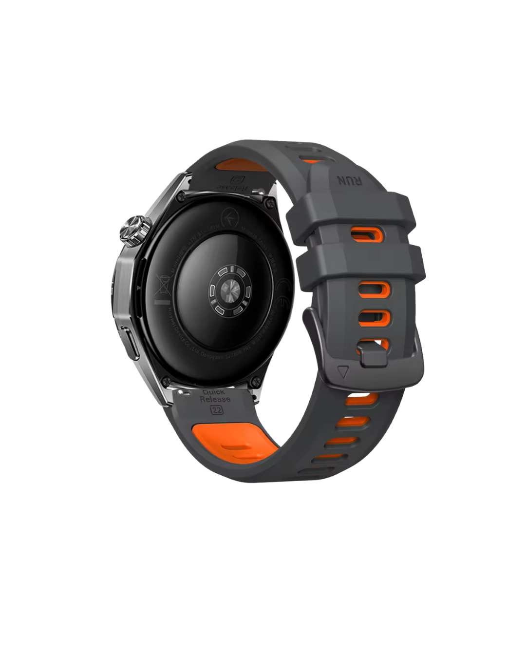 22mm Quick Release Two-Tone Silicone Watch Strap for Huawei GT6 Pro 46mm / GT5 / GT4 / Watch 5 / Watch 4 Pro – Sport Replacement Band