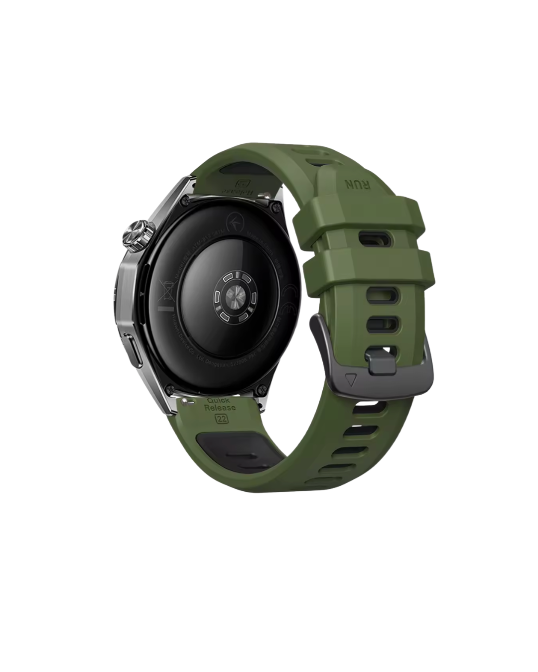 22mm Quick Release Two-Tone Silicone Watch Strap for Huawei GT6 Pro 46mm / GT5 / GT4 / Watch 5 / Watch 4 Pro – Sport Replacement Band