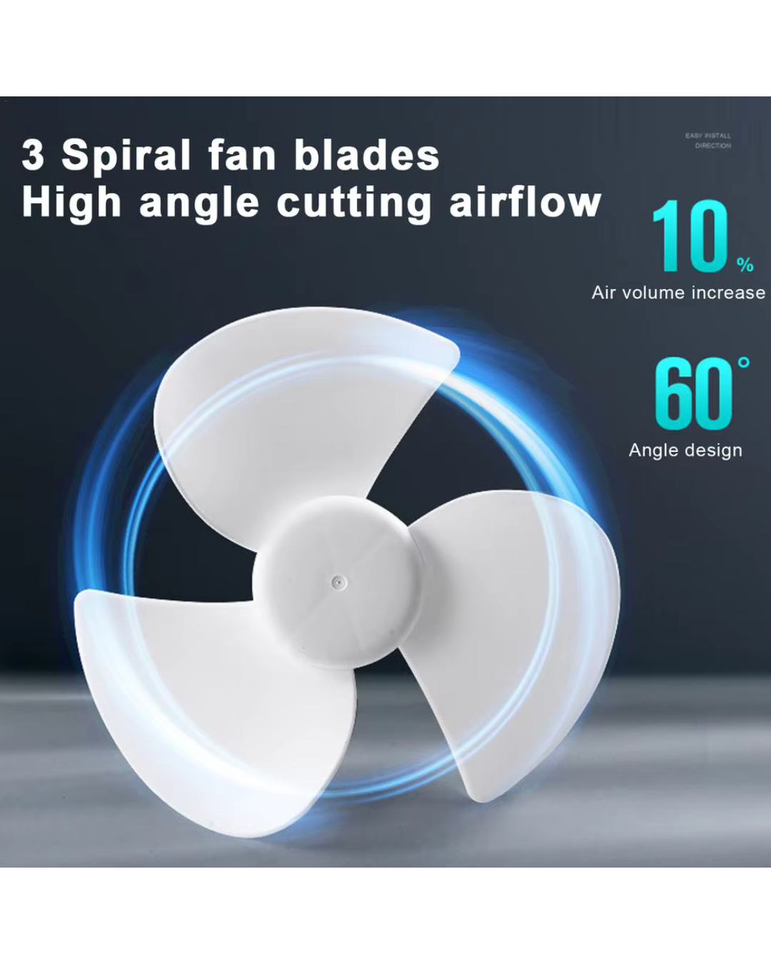 B22 bulb Holder Mini Ceiling Fan Wattage Voltage 85-265V 10W