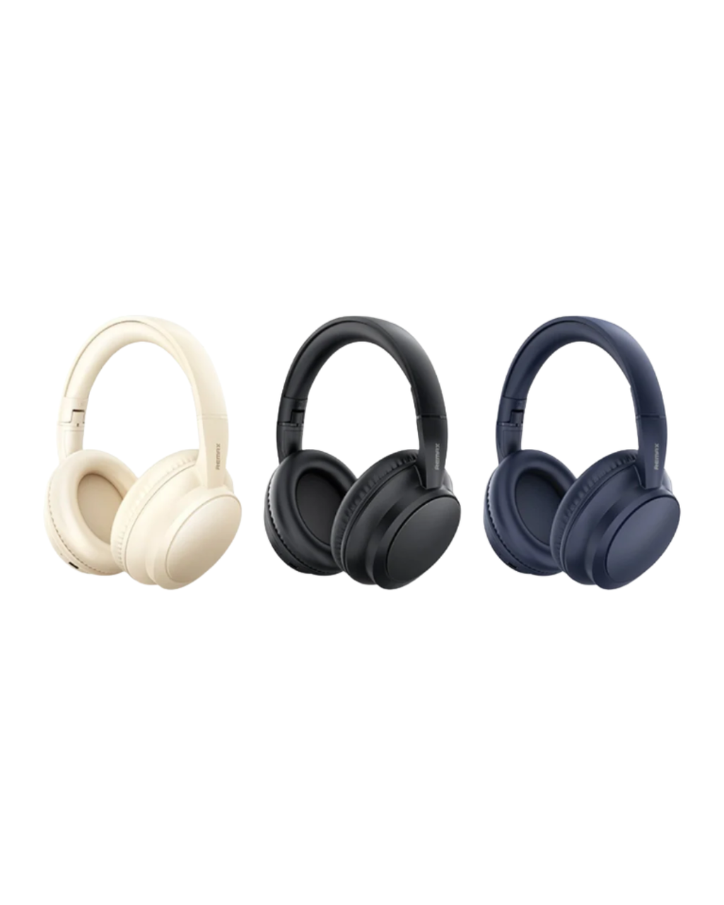 REMAX RB-100HB Wireless Bluetooth Headphones | Foldable Over-Ear Headset with Bluetooth & AUX