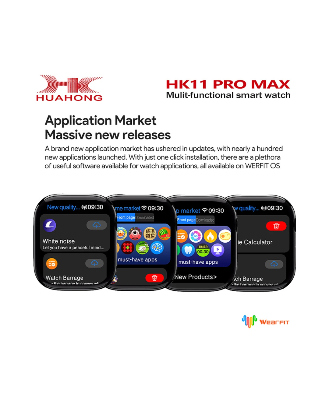 2026 HK11 Pro Max Smart Watch – 2.02" AMOLED Display | ChatGPT AI | Bluetooth Calling | 4GB Storage | NFC | Wireless Charging