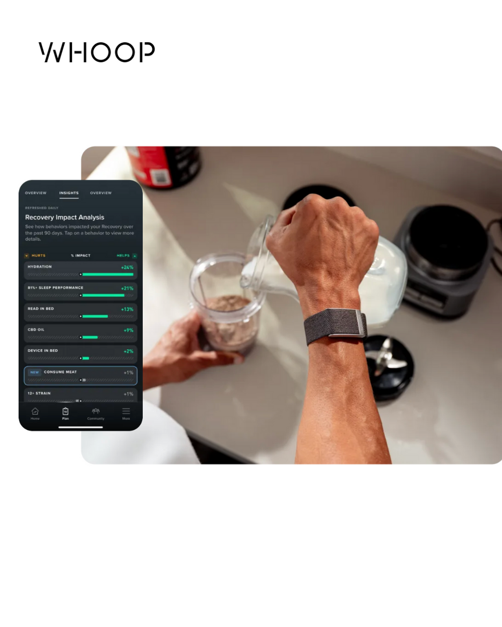 WHOOP 4.0 Device Smart Band