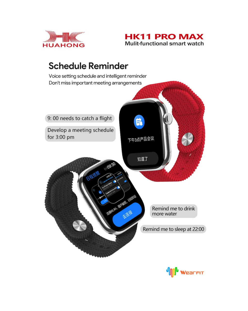 2026 HK11 Pro Max Smart Watch – 2.02" AMOLED Display | ChatGPT AI | Bluetooth Calling | 4GB Storage | NFC | Wireless Charging