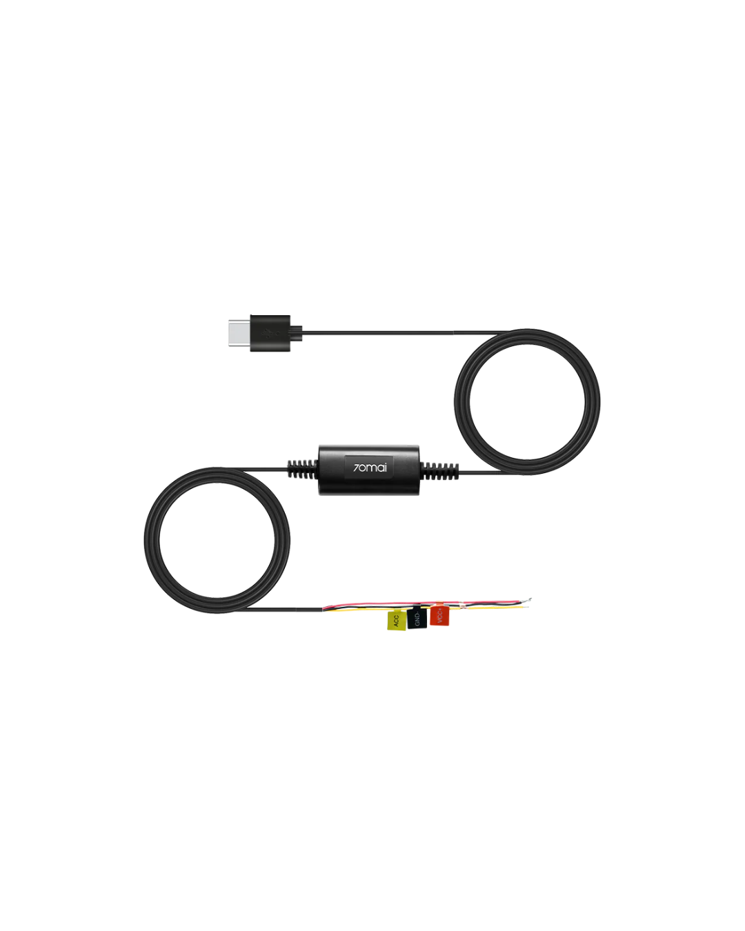 70mai Hardwire Kit UP03 for Dash Cam A810 / M500 / Omni / A500S – 24H Parking Surveillance Power Cable