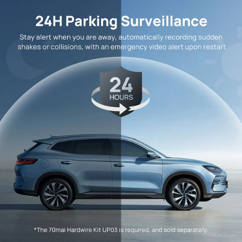 70mai Dash Cam M310 2K QHD Night Vision Parking Surveillance