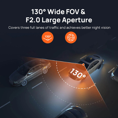 70mai Dash Cam M310 2K QHD Night Vision Parking Surveillance