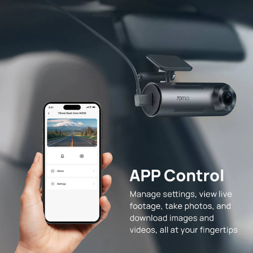 70mai Dash Cam M310 2K QHD Night Vision Parking Surveillance
