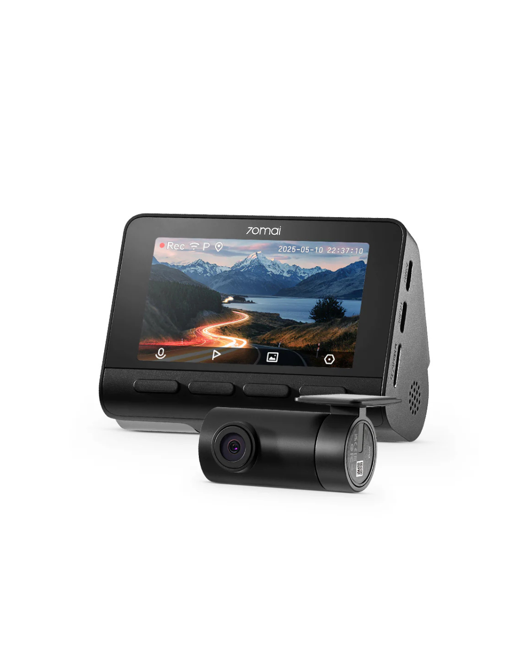 70mai Dash Cam 4K A800SE Set  30FPS  HDR, Super Night Vision, GPS, ADAS & 24H Parking Surveillance