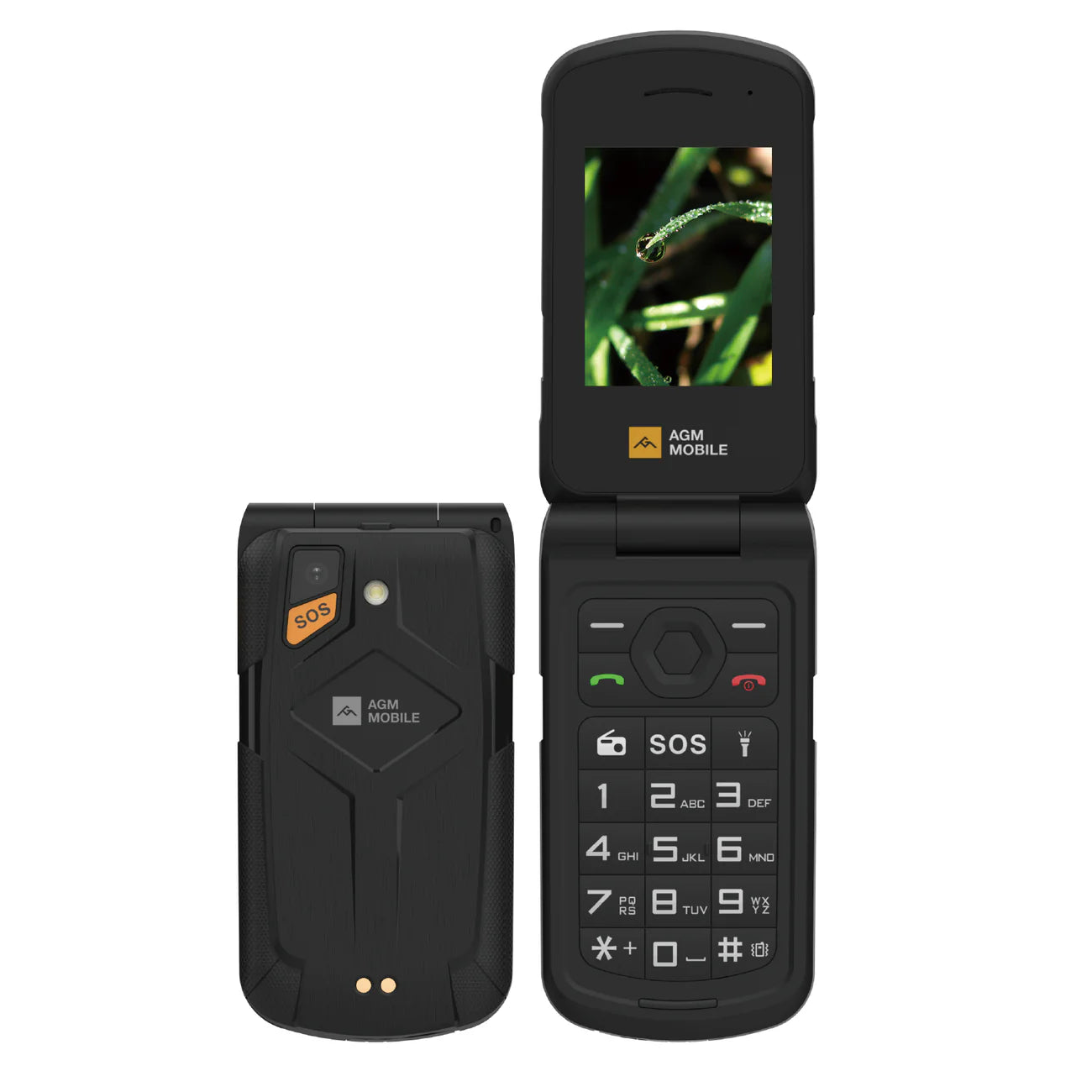 AGM M10｜Smart LED Alerts｜Dual SIM｜SOS Call Key｜High-decibel Speaker