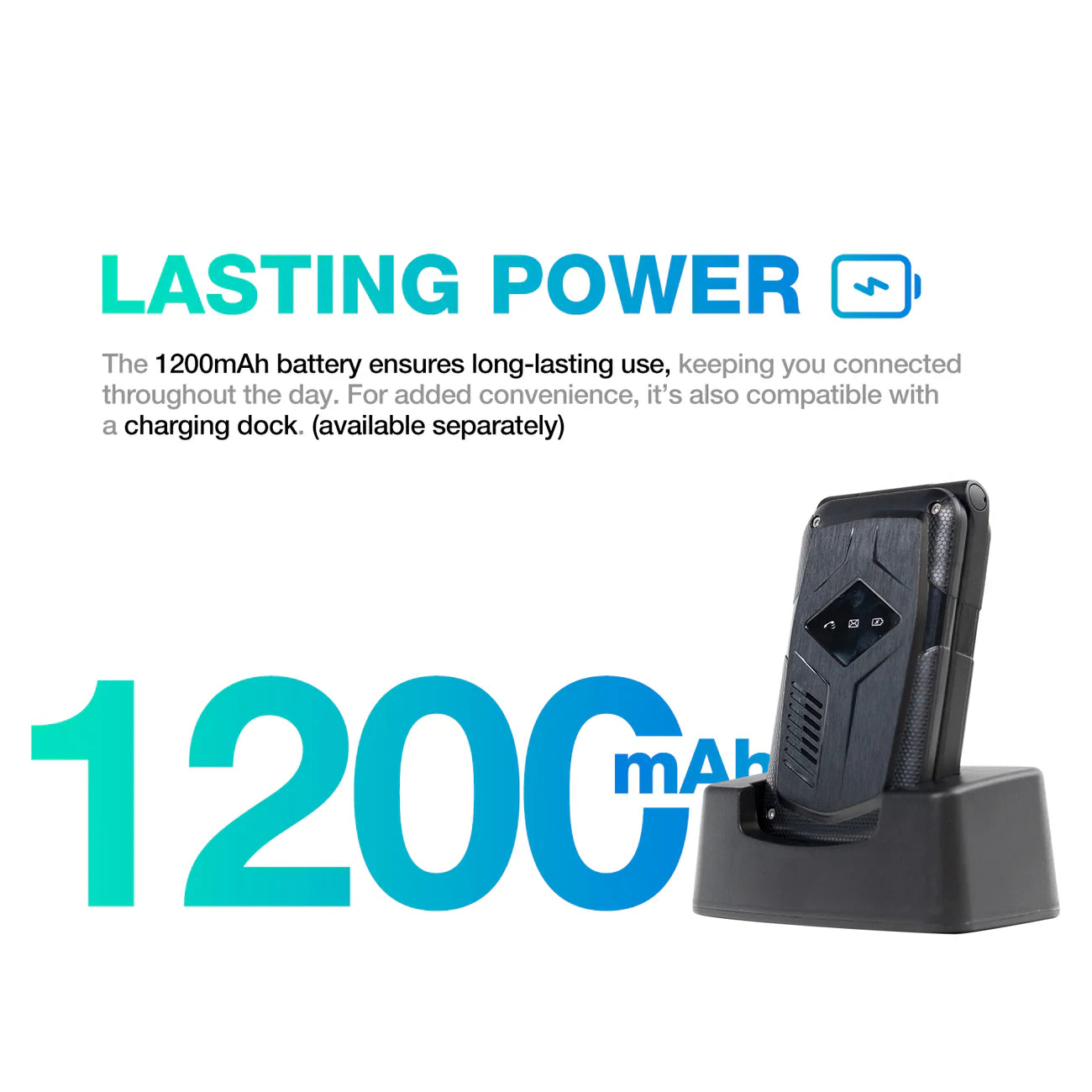 AGM M10｜Smart LED Alerts｜Dual SIM｜SOS Call Key｜High-decibel Speaker