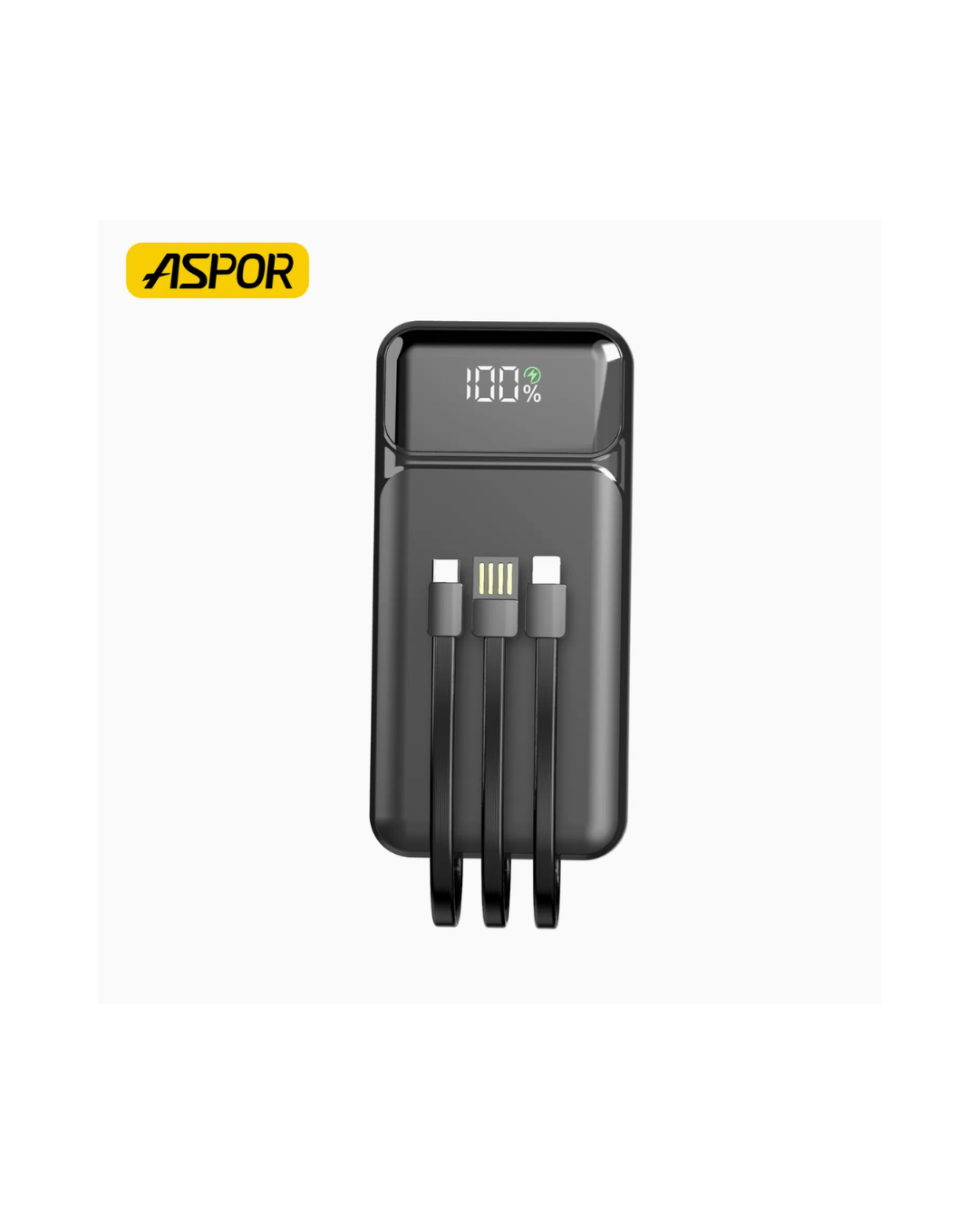 ASPOR A316 20000mAh Power Bank 22.5W PD + QC Fast Charging with LCD Display