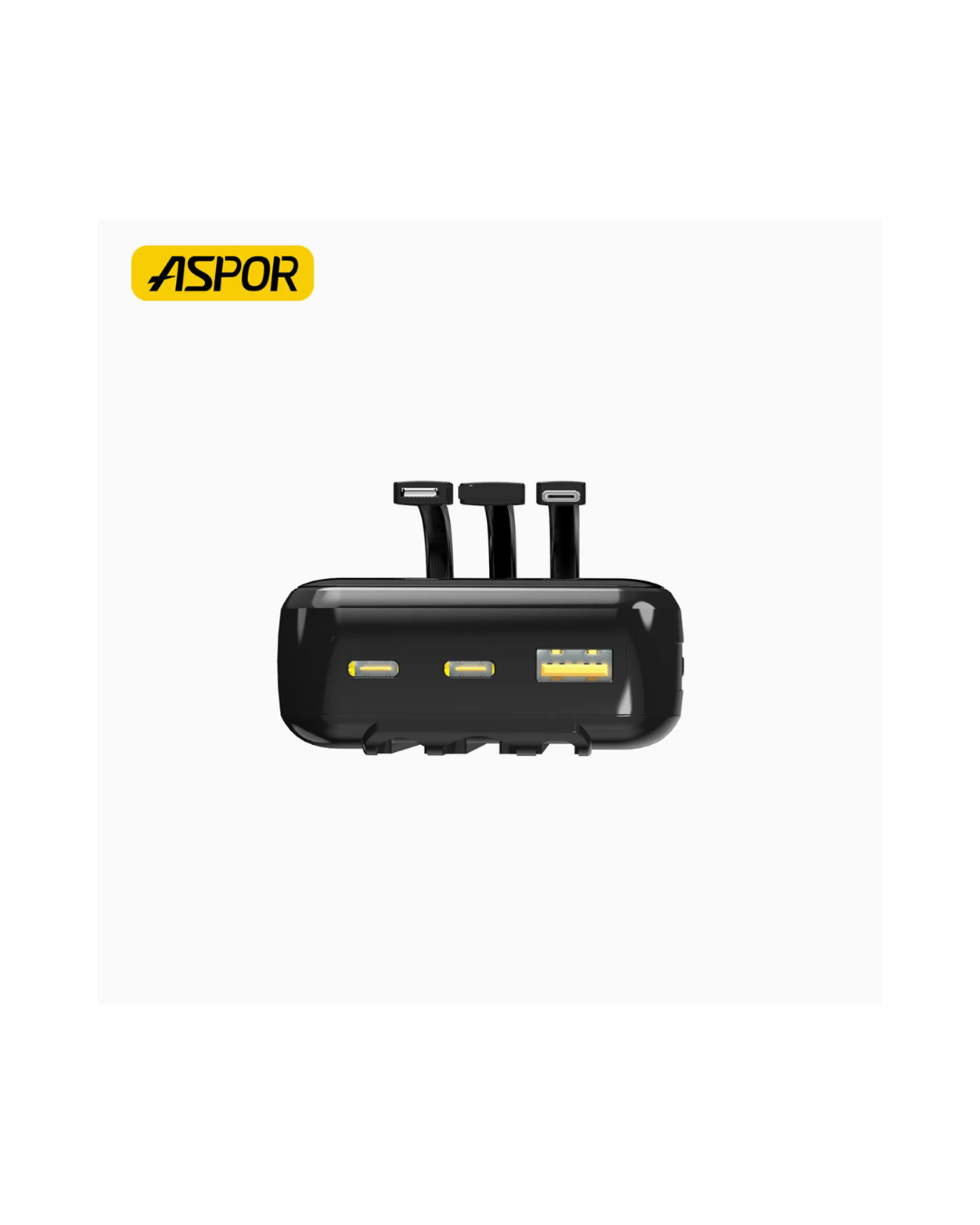 ASPOR A316 20000mAh Power Bank 22.5W PD + QC Fast Charging with LCD Display