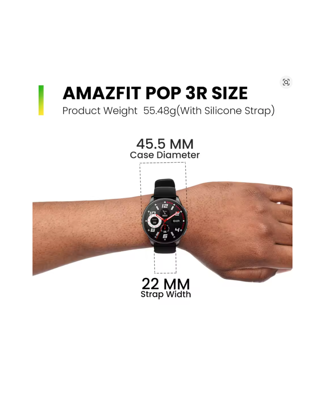 Amazfit Pop 3R Smartwatch
