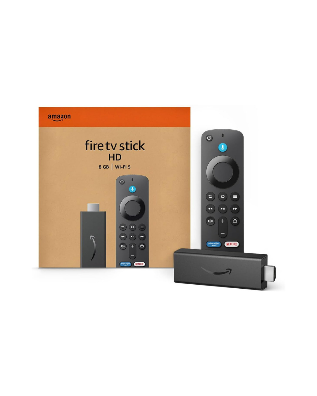 Amazon Fire TV Stick HD (Newest Model) with Alexa Voice Remote – Full HD Streaming