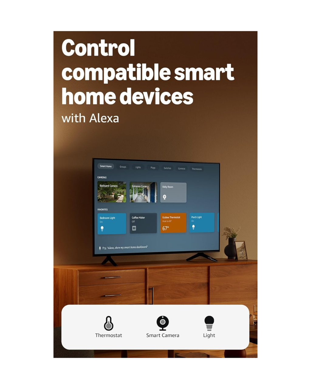 Amazon Fire TV Stick HD (Newest Model) with Alexa Voice Remote – Full HD Streaming