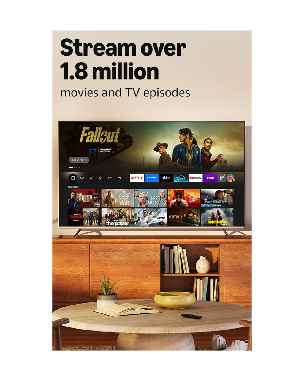 Amazon Fire TV Stick HD (Newest Model) with Alexa Voice Remote – Full HD Streaming