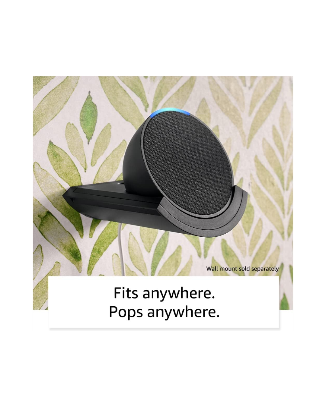 Amazon Echo Pop (Newest Model) – Compact Alexa Smart Speaker