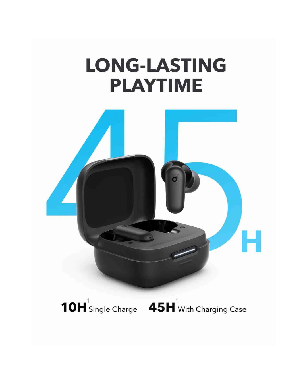 Anker Soundcore R50i NC Earbuds – 42dB ANC, 40H Playtime, BassUp™ Sound