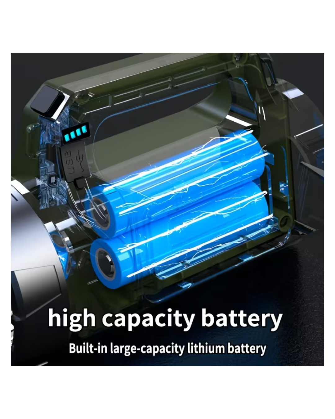 Bright Rechargeable LED Portable Lamp with Solar Charging | Outdoor Camping Flashlight