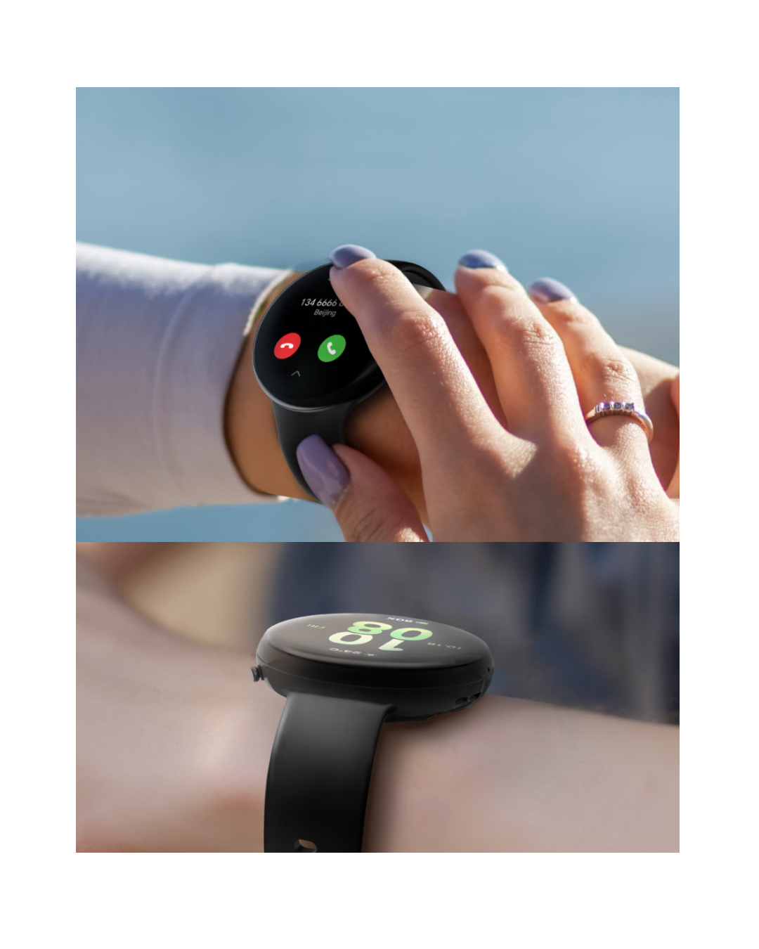 HONOR Watch Fit AMOLED GPS Smart Watch – Bluetooth Call | 5ATM Water Resistant