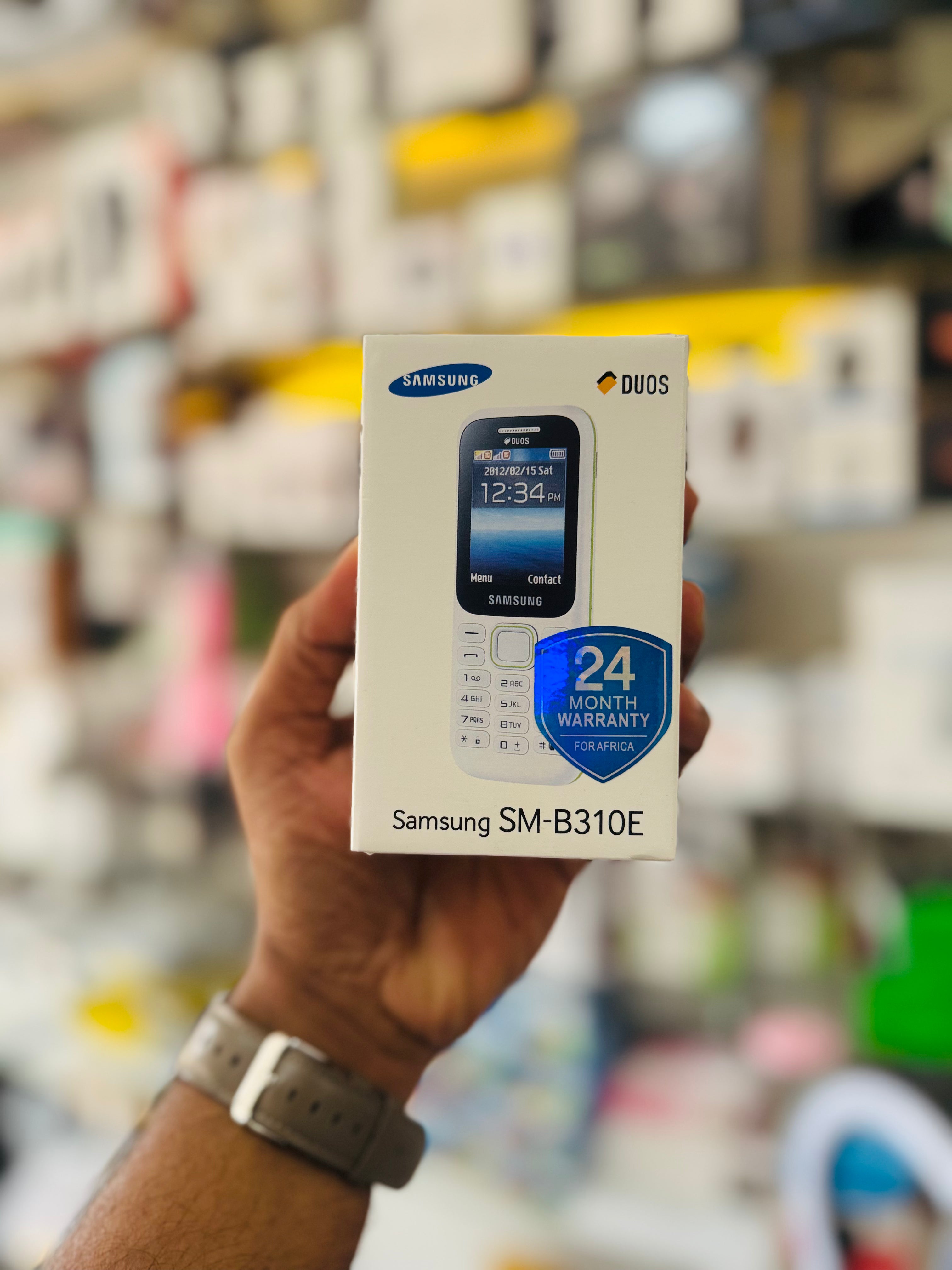 Samsung B310E Dual SIM Feature Phone – 2.0" Display, FM Radio, Long Battery