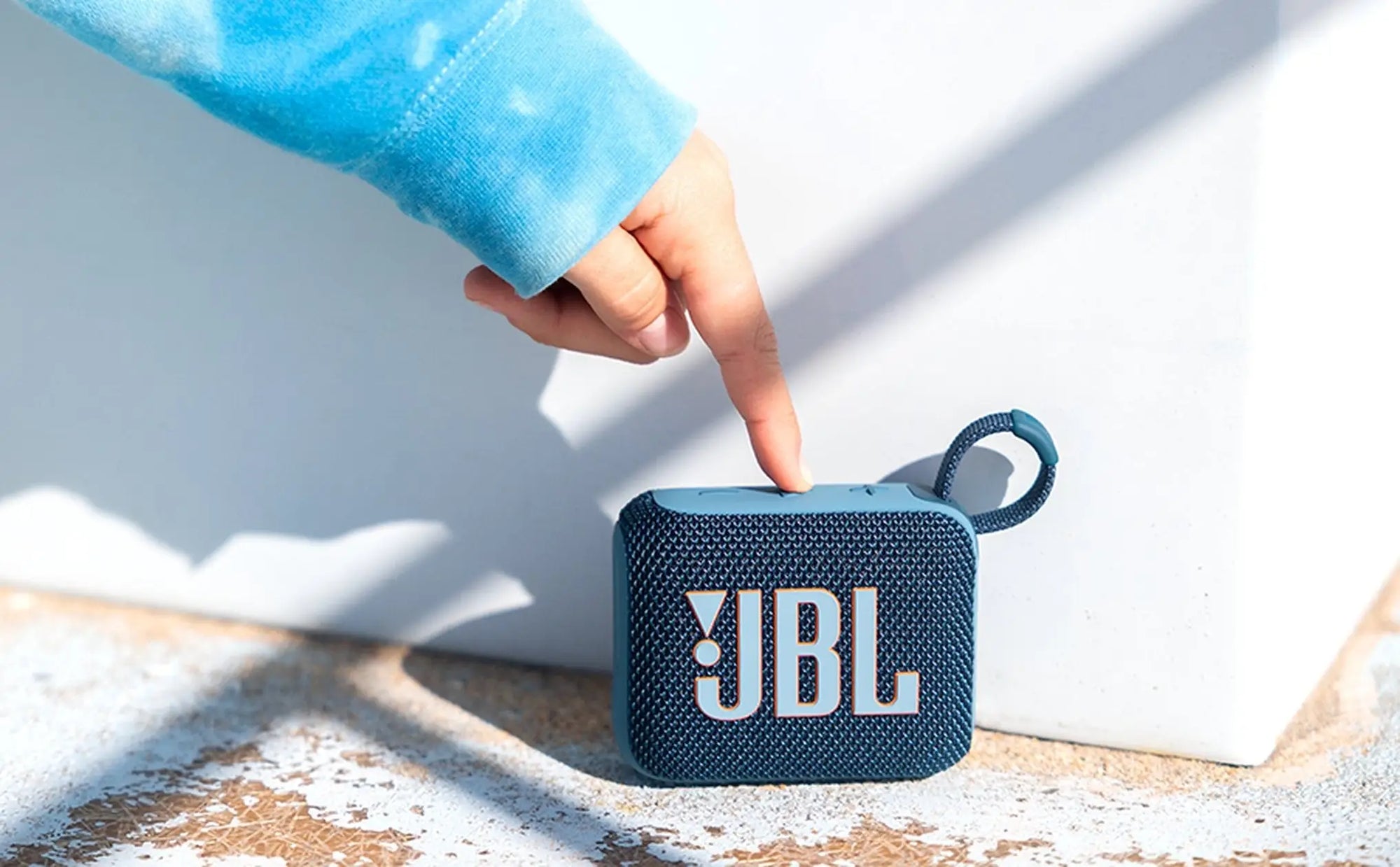 JBL Go 4 Ultra Portable Bluetooth Speaker.
