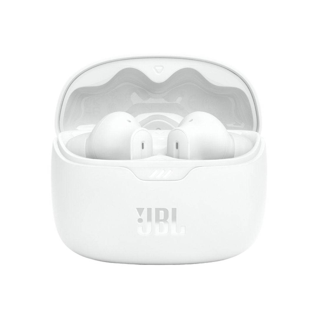 JBL Tune Beam Wireless Earbuds.