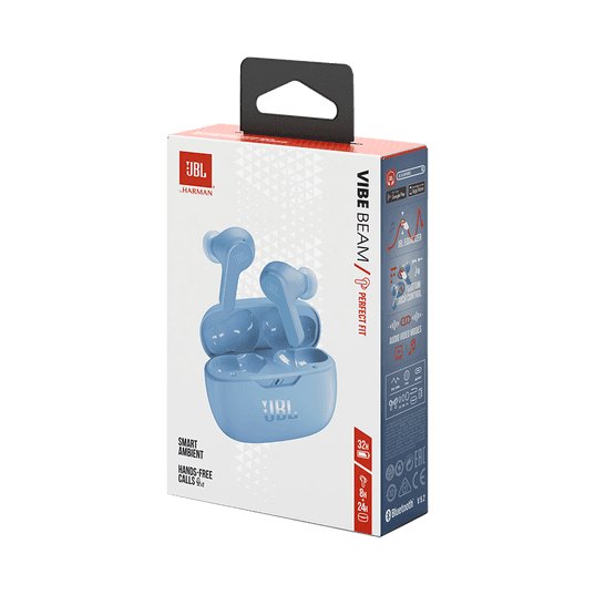 JBL Wave Beam True Wireless Earbuds.