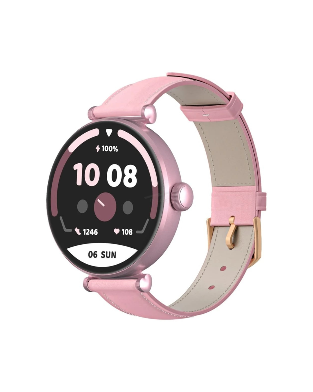 Kieslect Pura ELE Smart Watch – AMOLED Display | Bluetooth Calling | Women’s Health | IP68