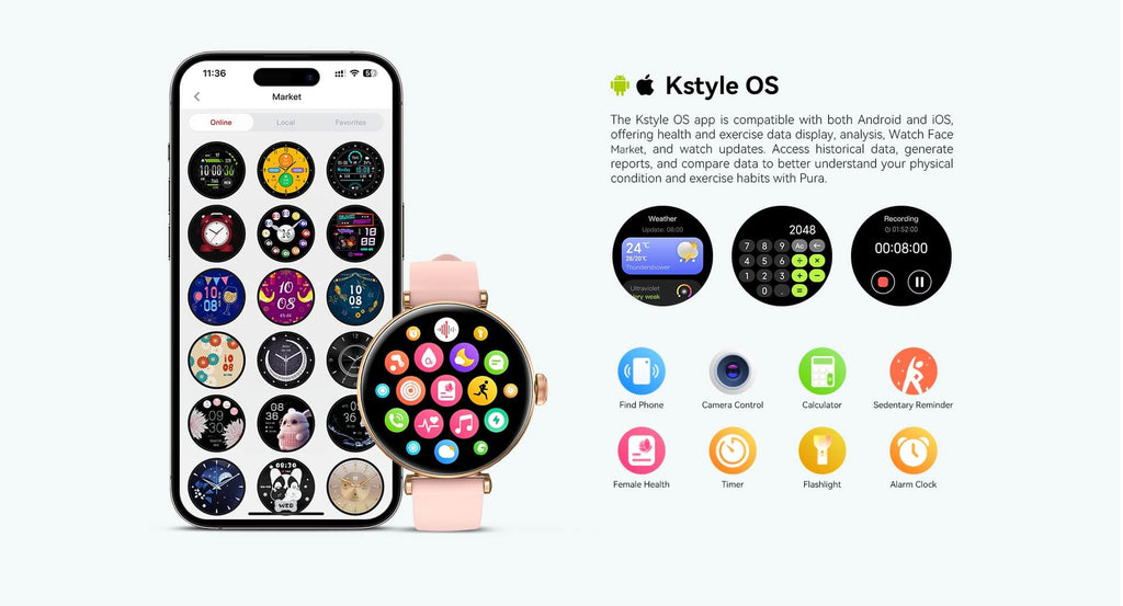Kieslect Lady Calling Smart Watch Price in Sri Lanka
