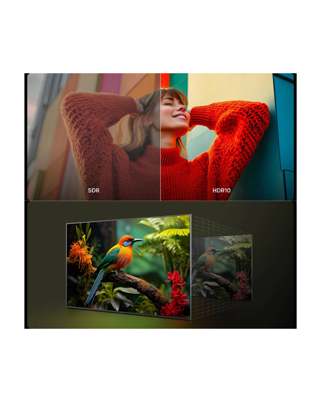 LG 65" UA8350 4K UHD AI Smart TV (65UA83506LA) | α7 AI Processor Gen8 | HDR10 | Dolby Atmos | webOS Smart TV