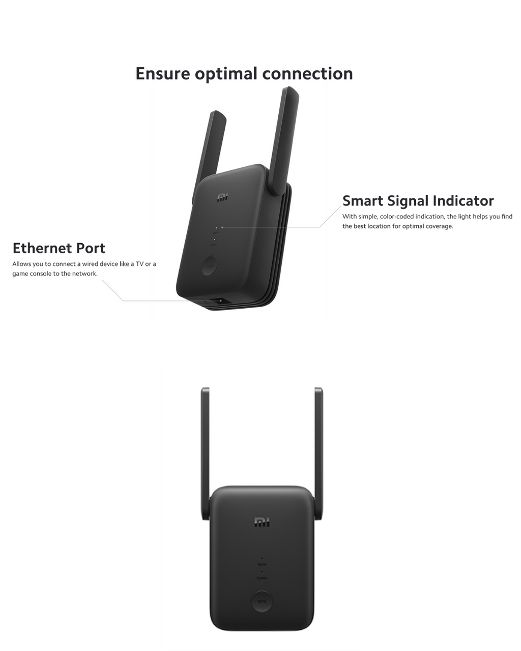 Mi WiFi Range Extender AC1200