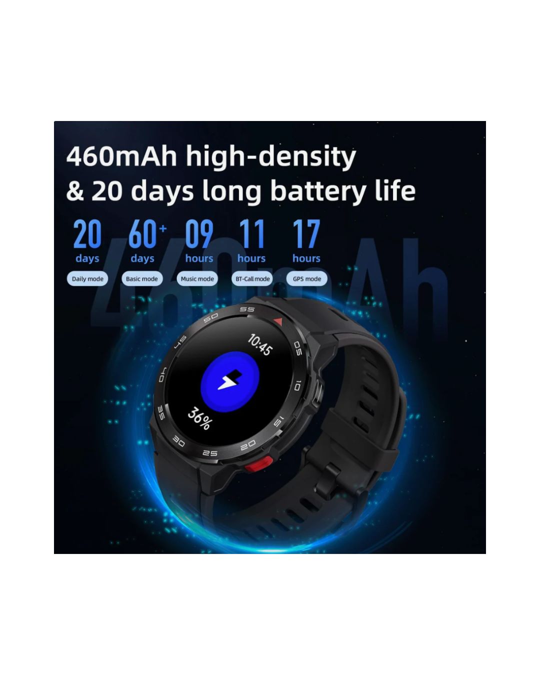 Mibro GS Pro Smartwatch – AMOLED Display, GPS, Bluetooth Calling