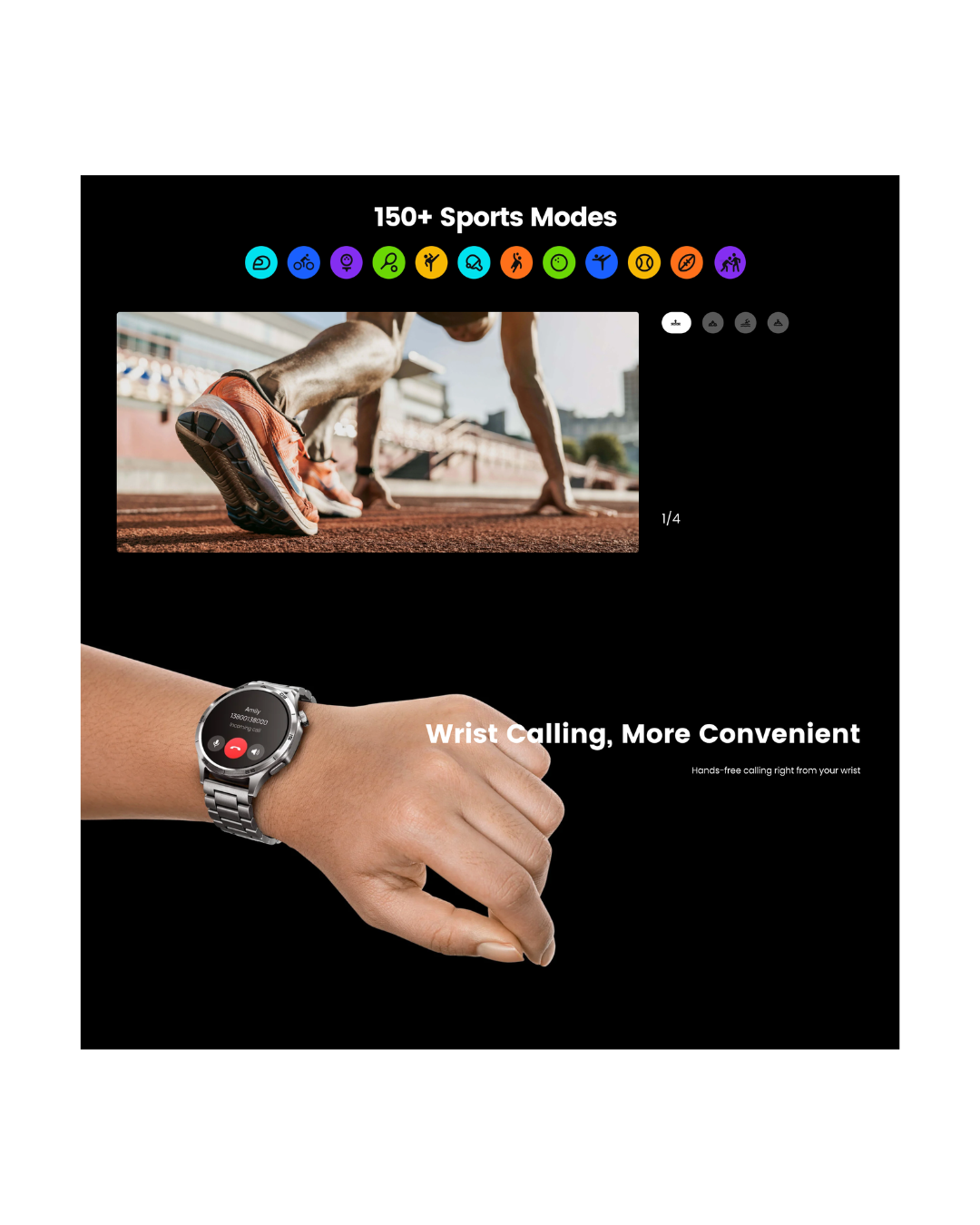 Mibro Watch GT – Premium AMOLED Smart Watch with GPS & Bluetooth Calling
