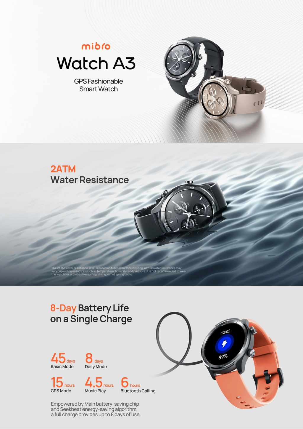 Mibro A3 Smart Watch