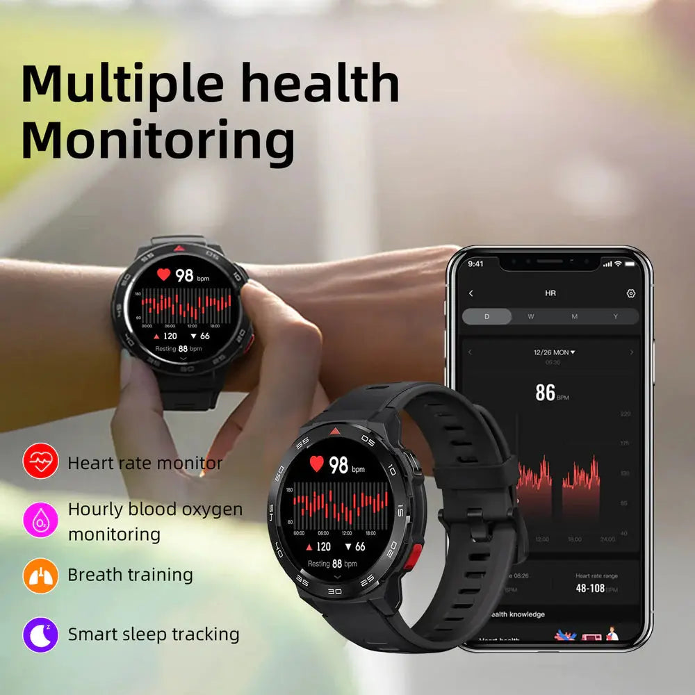 Mibro GS Pro health monitoring features