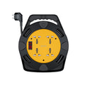 Porodo 4AC Extension Cable Reel with UK Plug 10m Wire  Black
