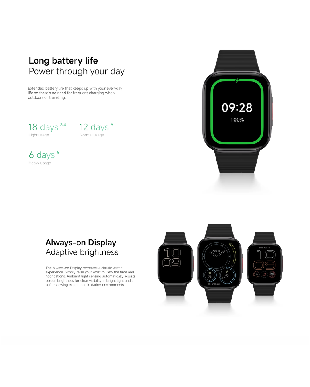 Redmi Watch 6 Lite Smart Watch – 1.96" AMOLED, GNSS, Bluetooth Calling & 18-Day Battery