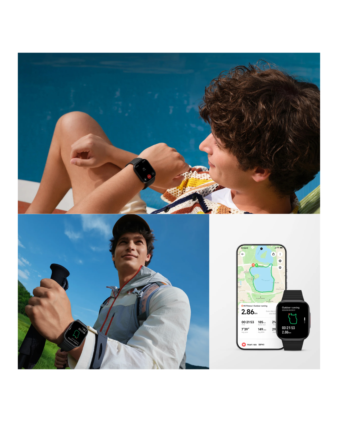 Redmi Watch 6 Lite Smart Watch – 1.96" AMOLED, GNSS, Bluetooth Calling & 18-Day Battery