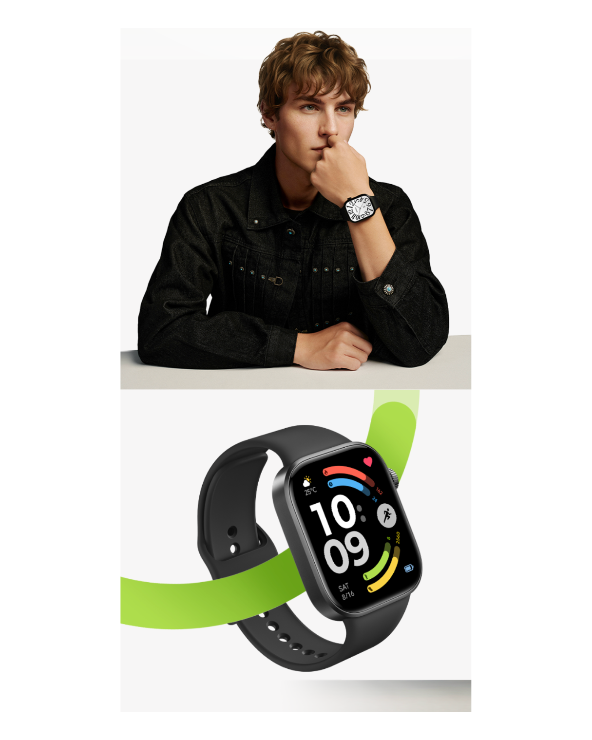 Redmi Watch 6 Smart Watch 2.07" AMOLED Display | GPS | Bluetooth Calling | 5ATM | 550mAh Battery