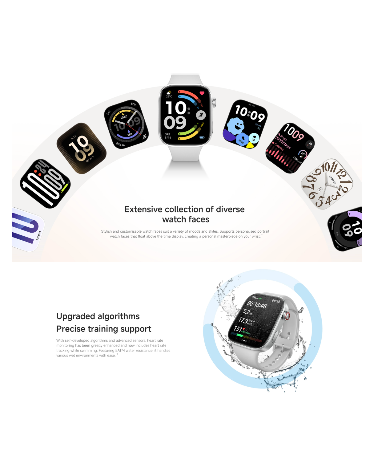 Redmi Watch 6 Smart Watch 2.07" AMOLED Display | GPS | Bluetooth Calling | 5ATM | 550mAh Battery
