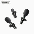 Remax K10 Clip 1 to 2 Live-Stream Wireless Microphone Noise Reduction Price In Sri Lanka
