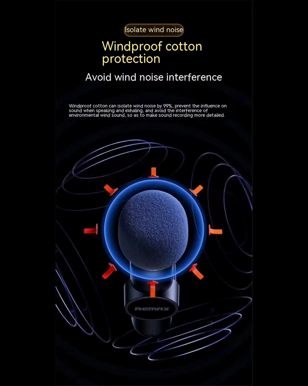 Remax K10 Clip 1 to 2 Live-Stream Wireless Microphone Noise Reduction Price In Sri Lanka